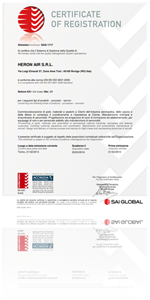 Certificazione Heron Air